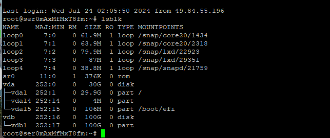 centos 7 挂载新的硬盘 centos7 格式化新的硬盘 挂载新的硬盘 